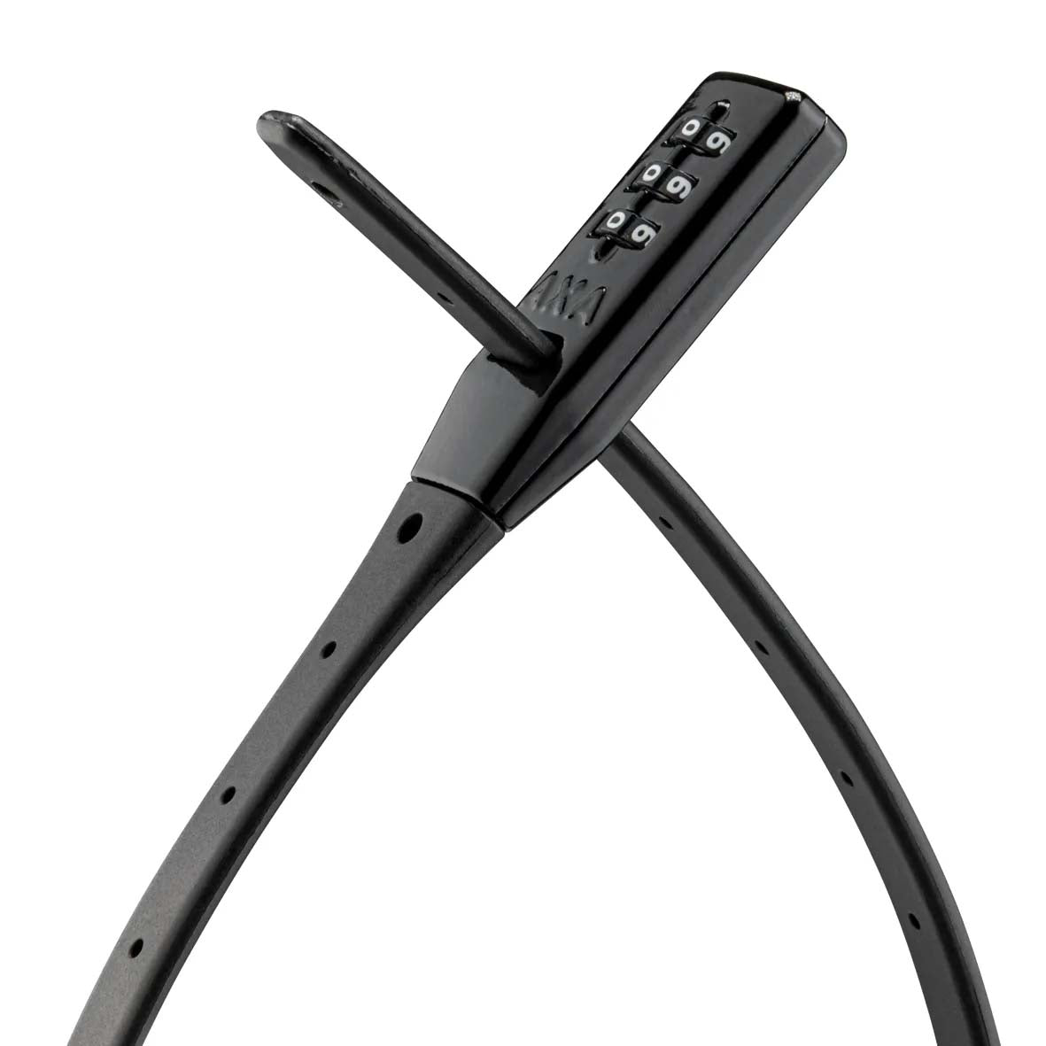 Zipper slot Axa 53cm/10mm - zwart