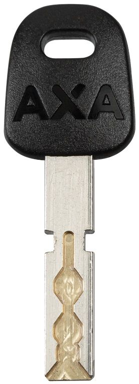 Ringslot Axa Imenso Large Retractable - zwart
