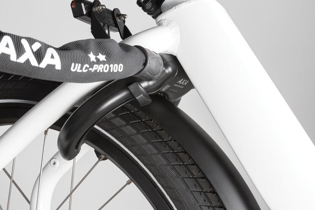 Ringslot Axa Imenso X Large Retractable - zwart