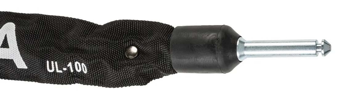 Insteekketting Axa ULC 100/5,5 met polyester hoes - zwart