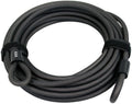 Slotkabel Axa Double Loop 1000/10 - zwart