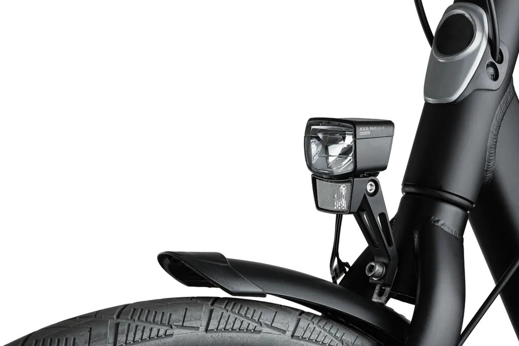 Koplamp Axa NXT E-bike 80 Lux 6-12V - zwart