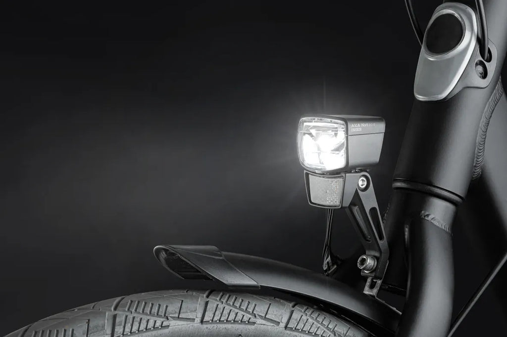 Koplamp Axa NXT E-bike 80 Lux 6-12V - zwart