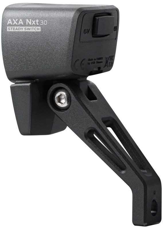 Koplamp Axa NXT 30 Steady - zwart