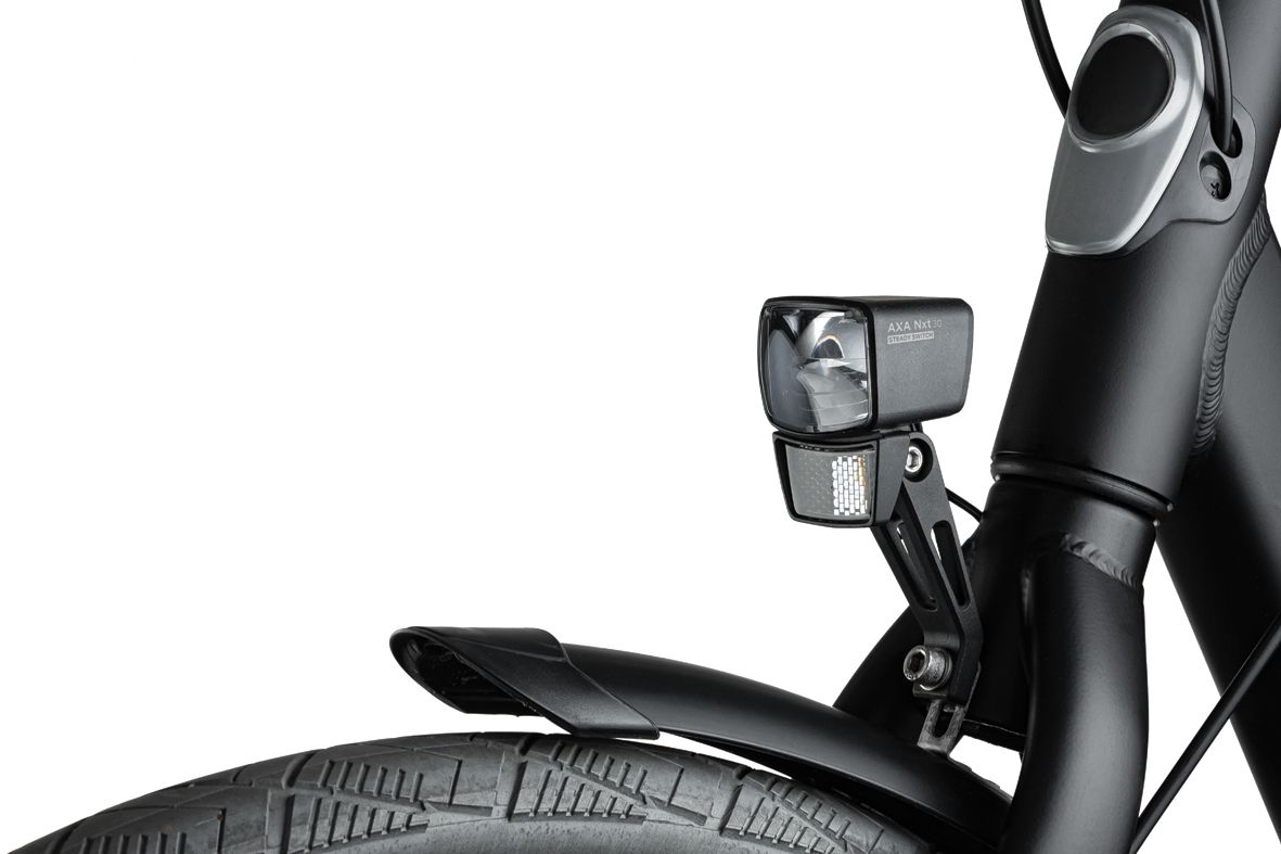 Koplamp Axa NXT 30 Steady - zwart