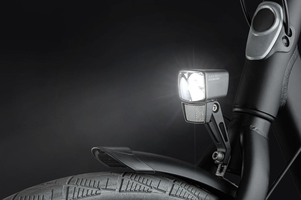 Koplamp Axa NXT 30 Steady - zwart