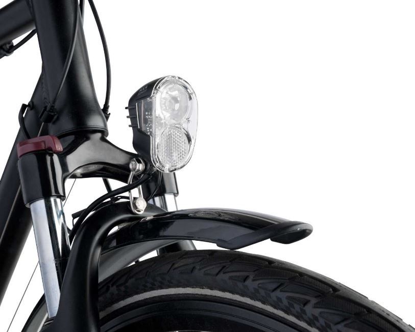 Koplamp Axa Echo15 switch - zwart