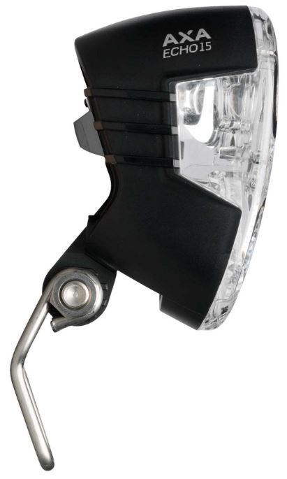 Koplamp Axa Echo15 switch - zwart