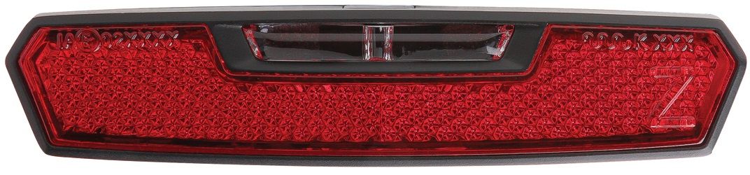 Achterlicht Axa Juno E6-12V met remlicht 50 mm- rood