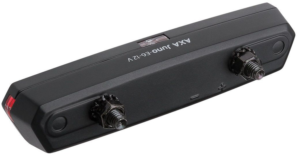 Achterlicht Axa Juno E6-12V met remlicht 50 mm- rood
