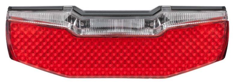 Dragerachterlicht Axa Blueline Steady E 6-12V 50 mm- rood