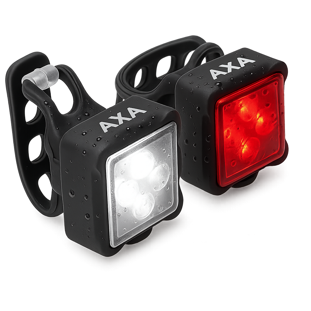 Verlichtingsset Axa Niteline 44-R USB (op kaart)