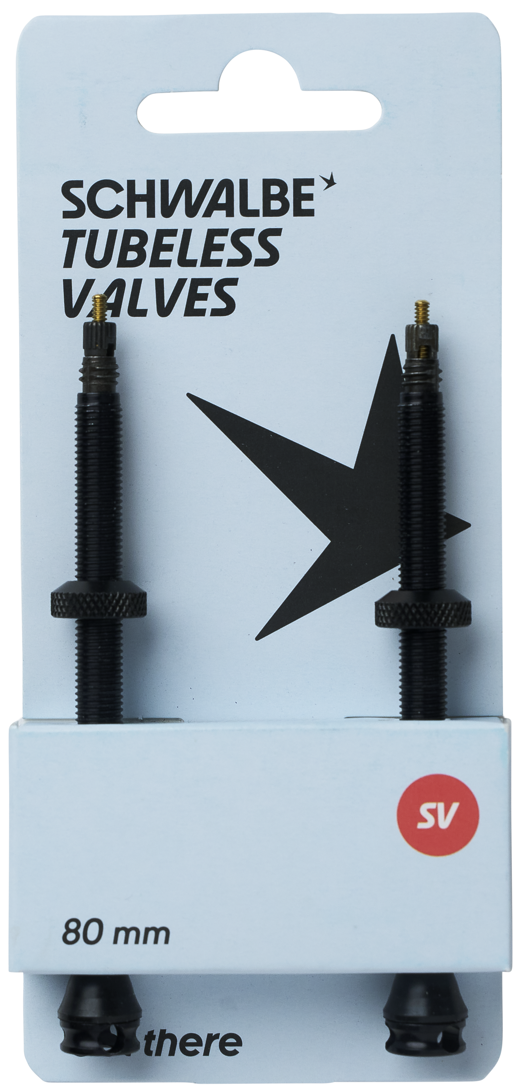 Ventielset Schwalbe Tubeless 80mm