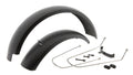 Spatbord set Mirage 20 Fatbike incl. bevestiging - zwart