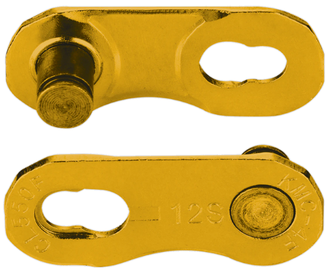 Ketting 12 speed KMC X Flat TiN Gold x 126L Waxed
