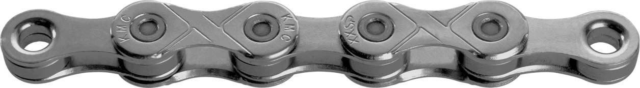 Ketting Single Speed KMC E1 EPT - donker zilver- werkplaatsrol 50 meter