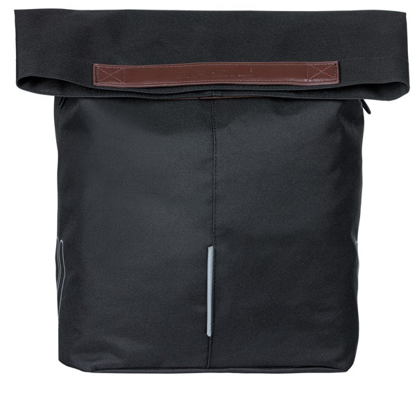 Fietsshopper Basil City MIK Hooks 14-16L 13 x 29 x 31 cm  - zwart