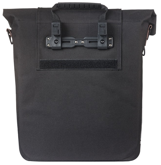Fietsshopper Basil City MIK Hooks 14-16L 13 x 29 x 31 cm  - zwart