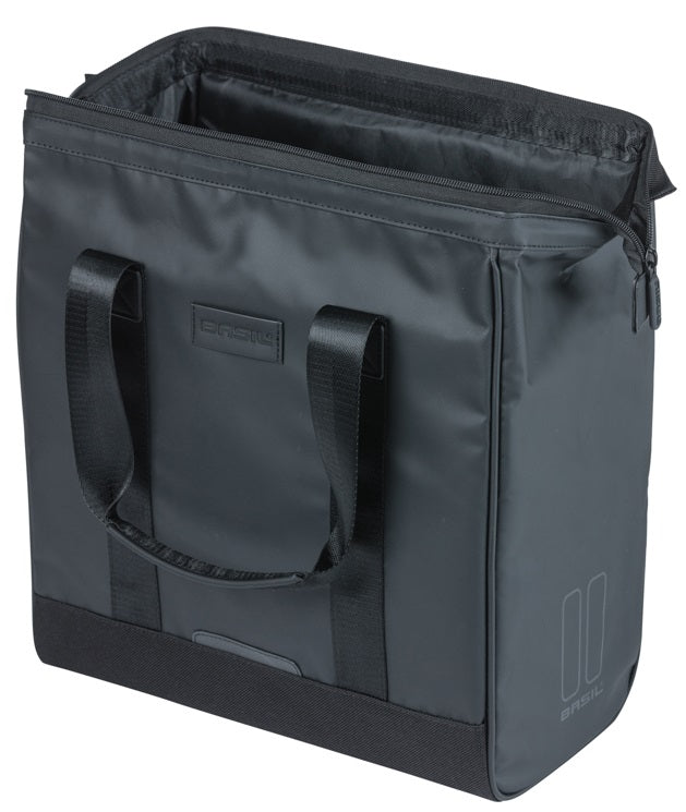 Fietsshopper Basil Grand Tarpaulin MIK 23L 12 x 34 x 35 cm - zwart