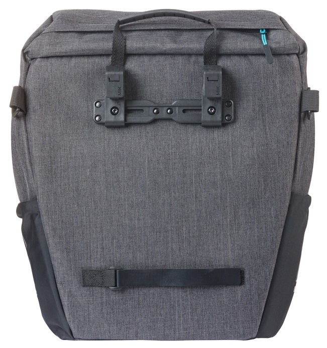 Enkele tas Basil Discovery 365D M MIK 9L 12 x 25 x 33 cm - zwart