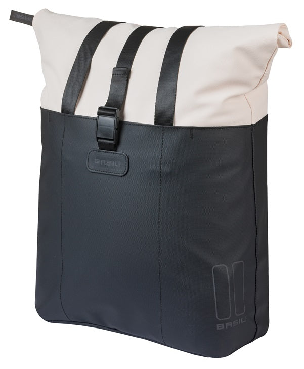 Fietsshopper Basil Vive MIK 15-20L 11 x 29 x 34 cm - zwart/wit