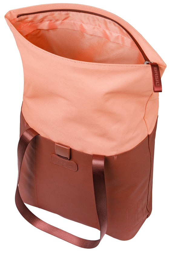 Fietsshopper Basil Vive Mik 15-20L 11 x 29 x 34 cm - roze