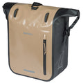 Enkele fietstas Basil Rivo M  tarpaulin MIK 12-15L 14 x 25 x 38 cm - zand/zwart