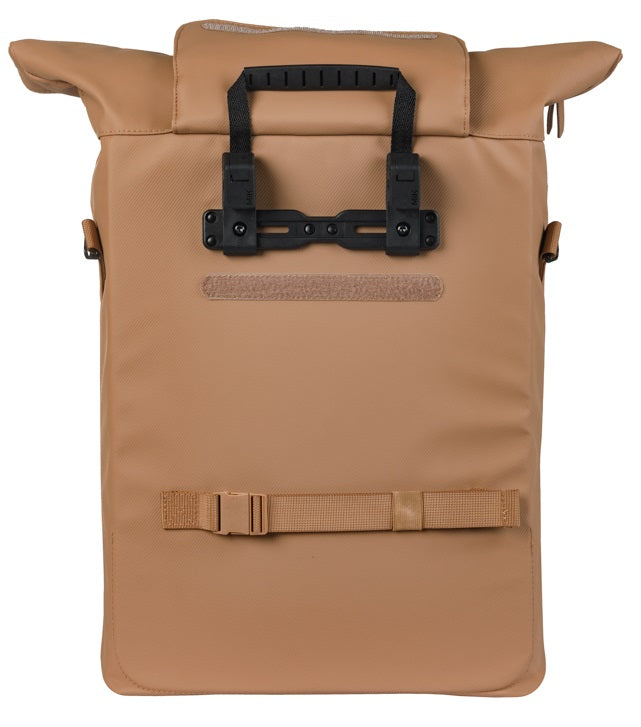 Fietsschoudertas Basil Brooklyn MIK 17L 14 x 32 x 40 cm - zand