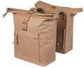 Dubbele fietstas Basil Brooklyn 41L 14 x 30 x 37 cm - zand