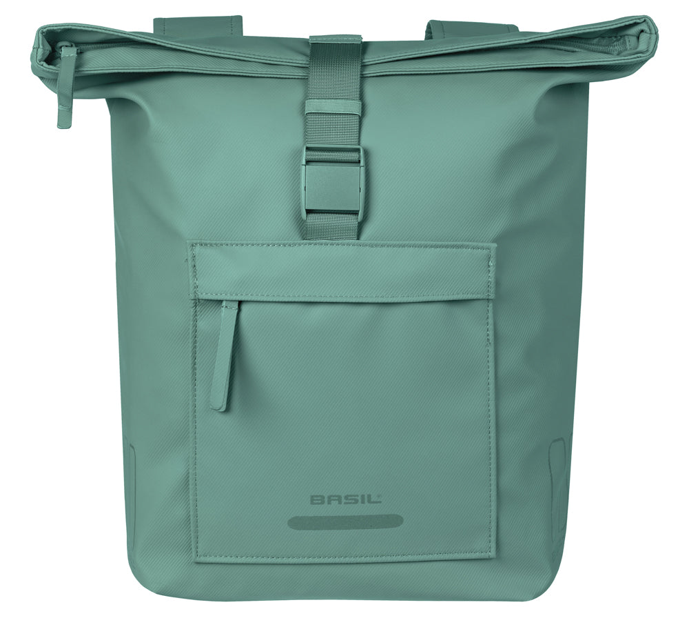 Dubbele fietstas Basil Brooklyn 41L 14 x 30 x 37 cm - groen
