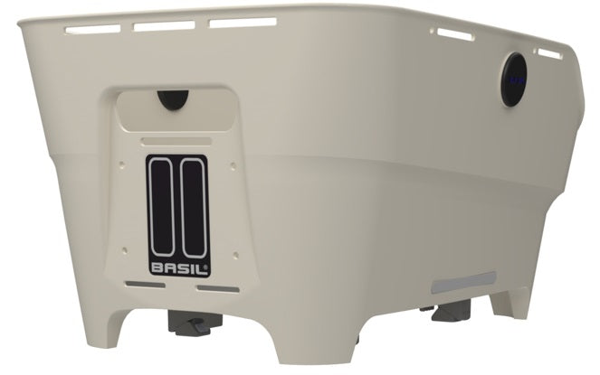 Fietsmand Basil Cento Neo WSL achter 46 x 23 x 14 cm - wit