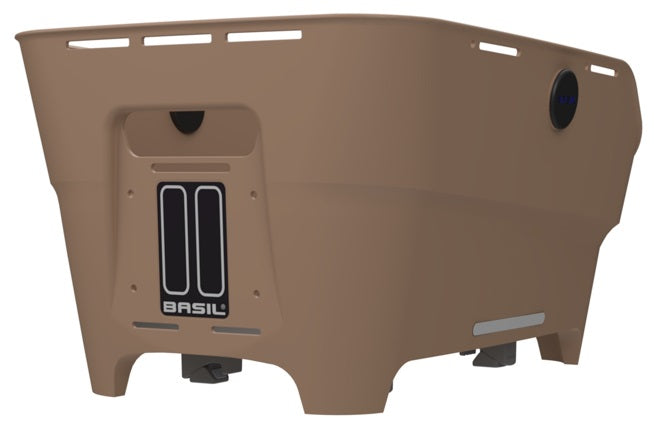 Fietsmand Basil Cento Neo WSL achter 46 x 23 x 14 cm - zand