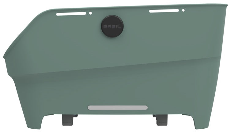 Fietsmand Basil Cento Neo WSL achter 46 x 23 x 14 cm - groen