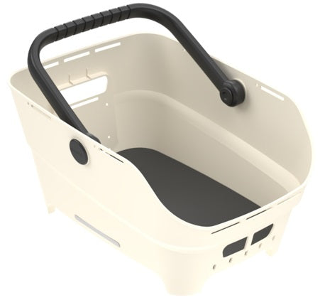 Fietsmand Basil Cento Neo achter 46 x 23 x 14 cm - wit