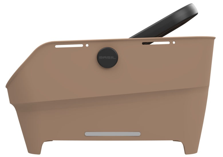 Fietsmand Basil Cento Neo achter 46 x 23 x 14 cm - zand