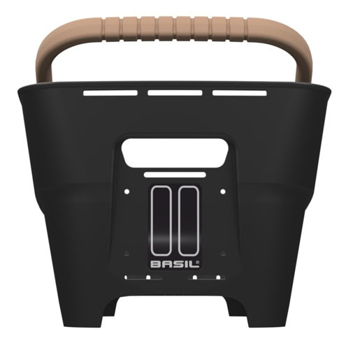 Fietsmand Basil Cento Neo MIK achter 46 x 23 x 14 cm - zwart