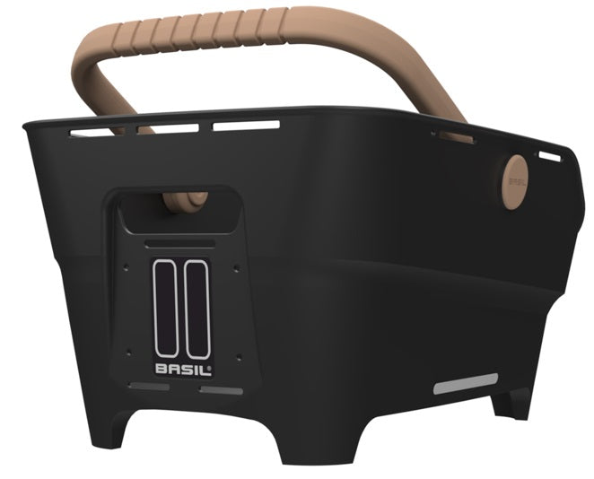 Fietsmand Basil Cento Neo MIK achter 46 x 23 x 14 cm - zwart