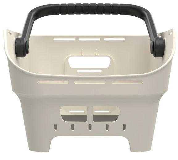 Fietsmand Basil Cento Neo MIK achter 46 x 23 x 14 cm - wit