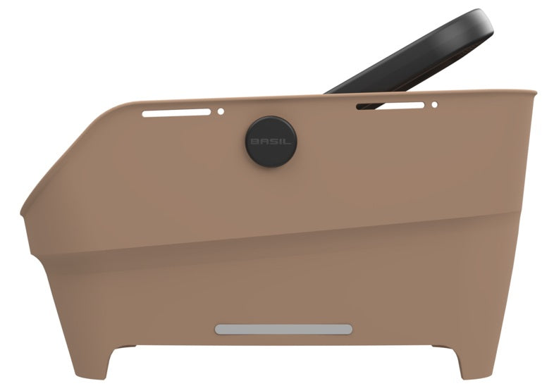 Fietsmand Basil Cento Neo MIK achter 46 x 23 x 14 cm - zand