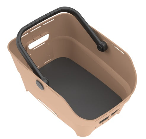 Fietsmand Basil Cento Neo MIK achter 46 x 23 x 14 cm - zand