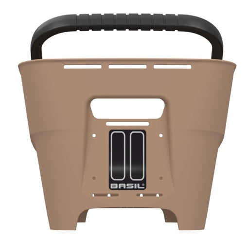 Fietsmand Basil Cento Neo MIK achter 46 x 23 x 14 cm - zand