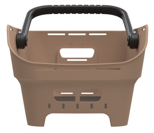 Fietsmand Basil Cento Neo MIK achter 46 x 23 x 14 cm - zand