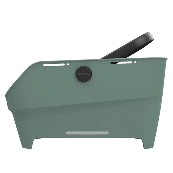 Fietsmand Basil Cento Neo MIK achter 46 x 23 x 14 cm - groen