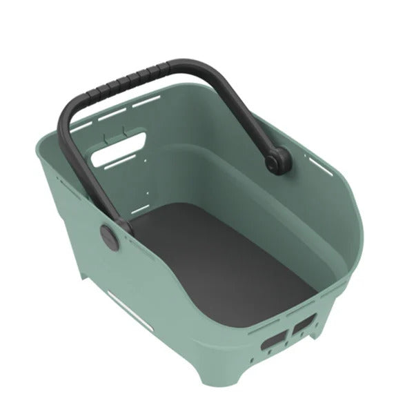 Fietsmand Basil Cento Neo MIK achter 46 x 23 x 14 cm - groen