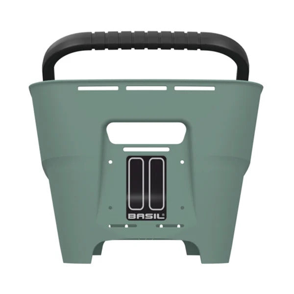 Fietsmand Basil Cento Neo MIK achter 46 x 23 x 14 cm - groen