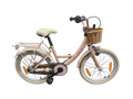 Kinderfiets Bikefun Girly 18 inch - met mandje en remnaaf - Roze