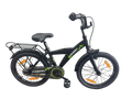 Kinderfiets Bikefun Boost 18 inch met remnaaf - Zwart