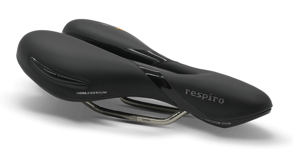 Fietszadel Selle Royal Respiro Athletic 45° - zwart
