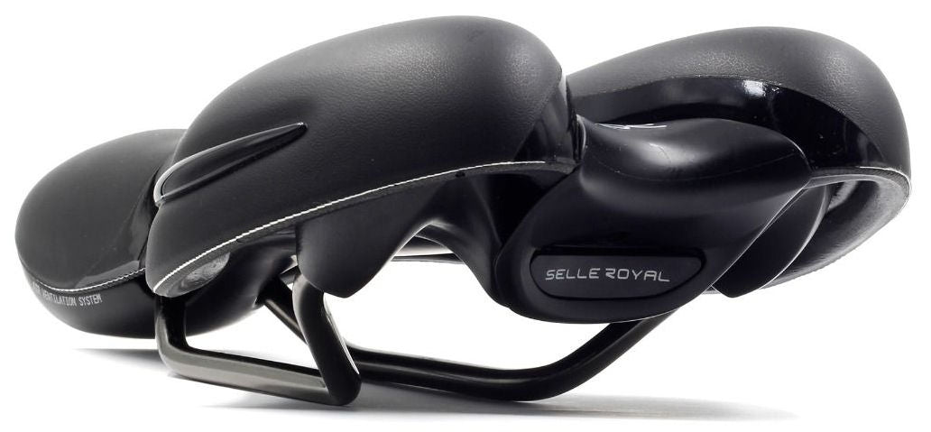 Fietszadel Selle Royal Respiro Athletic 45° - zwart