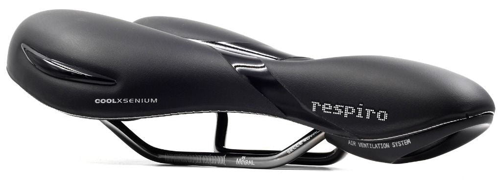Fietszadel Selle Royal Respiro Athletic 45° - zwart